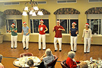 Keeping the holiday spirit and the rhythm in 'Toni' - Jordan Oaks Retirement Center - 01/12/13
