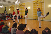 Opening the show with 'Cool Yule' at Nine Ladies Tapping and a Guy - 12/18/13
