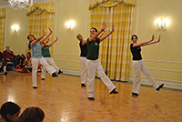 Dancing 'Coming Home' to the tunes of Jingle Bells - Nine Ladies Tapping - 12/18/13
