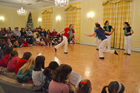 Trading rhythms in 'EB Chorus' to Winter Wonderland - Nine Ladies Tapping - 12/18/13
